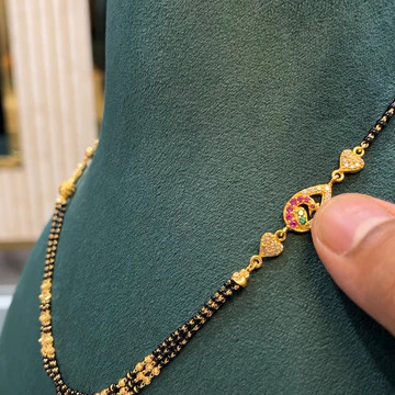 Short Black Beads